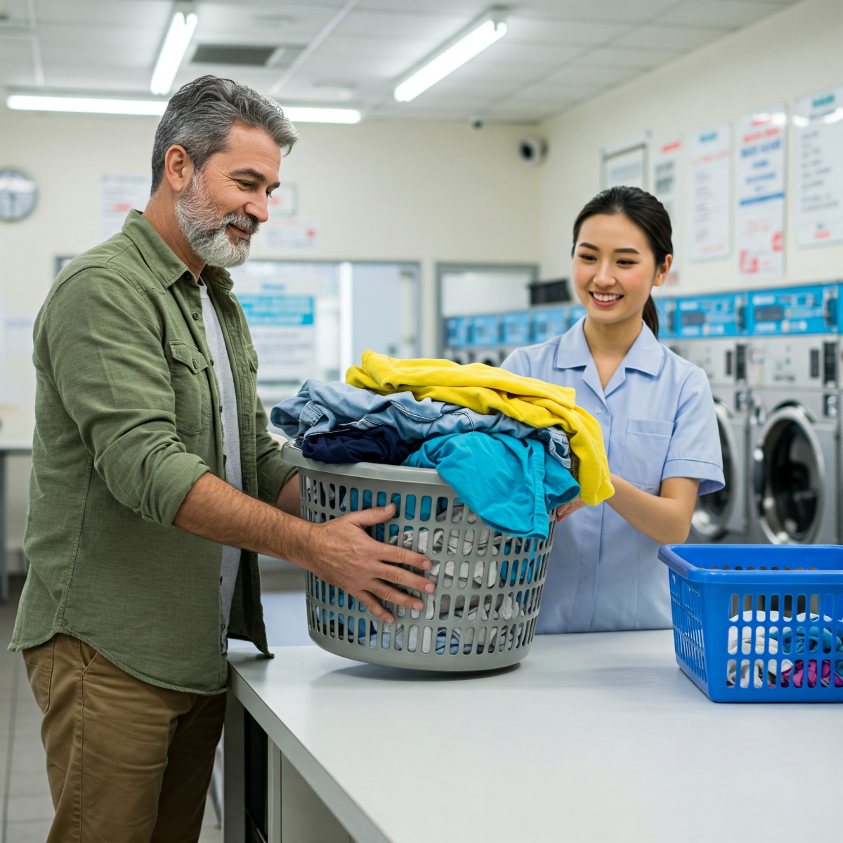 Wash And Fold Drop Off Experience 1200X1200